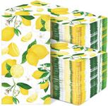 gisgfim 100Pcs Lemon Paper Napkins 