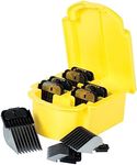 Premier 1 Clipper Guard Caddy - Set of 9 - Metal Toothed for Livestock & Pets