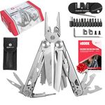 RODYVAN Multi Tool Pliers | EDC Hand Tools with Sharpener, Screwdriver Set, Can and Bottle Opener, Camping Accessories, Saw, Survival Equipment. Gift for Men Dad. DIY Tool kit for Outdoor Activities.