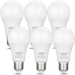 EDISHINE 6 Pack E27 Screw Bulb, Warm White 2700K, 14W (100W Equivalent), E27 LED Bulb Daylight, 1521LM Light Bulbs Screw, Energy Saving Lightbulbs for Lamp, Standard Shape A60, Non-Dimmable