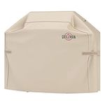Grillman Premium BBQ Grill Cover, Heavy-Duty Gas Grill Cover for Weber Spirit, Weber Genesis, Char Broil etc. Rip-Proof & Waterproof (64" L x 24" W x 48" H, Tan)