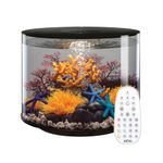 biOrb Tube 35L Black Aquarium with MCR LED Lighting