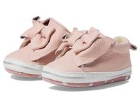 Robeez First Kicks Baby Girl and Unisex Shoes & Sneakers for Infant/Toddlers, Pink Leather, 6-9 Months Infant