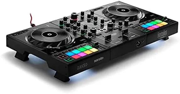 Hercules DJControl Inpulse 500: 2-deck USB DJ controller for Serato DJ and DJUCED (included)