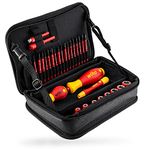Wiha 7209NK-2002 slimVario Set, Red Yellow, 32 TLG, (43465)