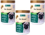 360-Count NaturVet No Scoot Plus Pumpkin Soft Chew (3 Jars with 120 Chews Each)