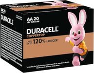 Duracell Coppertop AA 20 Pack Batte