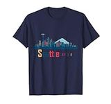 Seattle Washington Skyline T-Shirt 