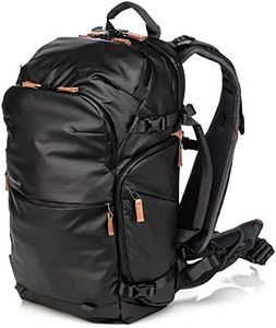 Shimoda Explore v2 25 Starter Kit, Compact Outdoor Photography Travel Backpack incl. Small Mirrorless Core Unit, Carry-On Ready Adventure Pack, Anti-Theft Camera Access, 14" Laptop Sleeve, Black