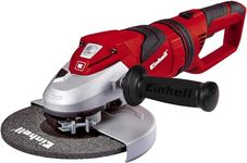 Einhell 230mm Angle Grinder TE-AG 230 | 2350W, Soft Start, Spindle Lock, Additional Handle, Rotatable Anti-Vibration Grip | 9 Inch Angle Grinder with Disc for Cutting, Sanding and Grinding