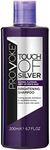 PROVOKE Touch Of Silver Brightening Purple Shampoo 200 ml, Neutralises Yellow and Orange tones, Formulated with Violet and Blue Pigments