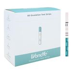 Wondfo 50 Ovulation Strips Tests Ultra Early Result Detection Highly Sensitive Fast Home Self-Checking Predictor Kit