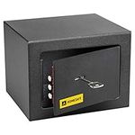 Homesafe HV15K Safe Key-lock, 15x20x17cm (HxWxD), Carbon Satin Black