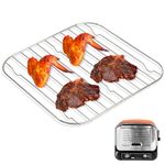 SafBbcue Smoke Rack for Ninja OO101 8 in 1 Outdoor Portable Pizza Oven, Ninja Woodfire OO100 Series Outdoor Oven Racks, 304 Stainless Steel Roaster Rack Grill Roast Stand for Ninja OO101 Parts