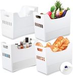 Baderke 4 Pcs Freezer Organizer Bin