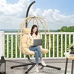 YITAHOME Hanging Egg Chair with Sta