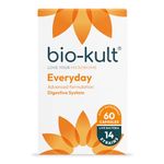 Bio-Kult Everyday Multi-Strain Formulation Probiotics for Digestive System, 60 Capsules (Pack of 1)