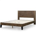 ZINUS Tonja Wood Platform Bed Frame with Headboard / Mattress Foundation with Wood Slat Support / No Box Spring Needed / Easy Assembly, Queen