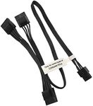 COMeap 6 Pin to 3X 4 Pin Molex Hard Drive Power Adapter Cable for Some Types of Corsair Modular PSUs 20-in(50cm)