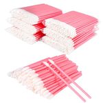 800 Pcs Disposable Lip Brushes, Lip Applicators Lipstick Brush Lip Gloss Applicators Lip Wands Makeup Applicator Sticks(Pink)