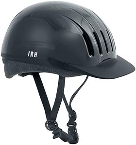 IRH Equi Lite Helmet with Dial Fit System, Black, Small,102715