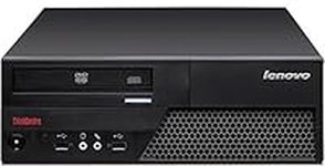 Lenovo ThinkCentre M58p Core 2 Duo E8400 3.0GHz 4GB 160GB DVD Windows 10 Refurbished Computer (Renewed)