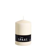 Spaas Unscented Pillar Candle 100/150 mm, ± 90 Hours, Ivory