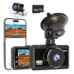 Dash Cam Front and Rear 2.5K+1080P 