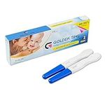 Golden Time - 2 x Early Detection Pregnancy Tests Fast Respond Accurate HCG Urine Test kit Easy Sensitive for Home Self-Testing Blue