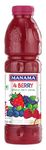Manama Four Berry Crush (Mix Berry) Topping for Ice Creams, Cakes, Pastries and Shakes, 750ML