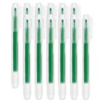 M&G Green Highlighter, 12 Pack High Lighters Highlighters No Bleeds Highliters Pens Neon Thick Clean Cute Highlighters Clear View Bright Tip Marker for Books