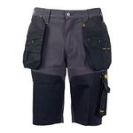 Dewalt Mens Hamden Pro-Stretch Work Shorts, Grey, W32