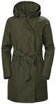 Helly-Hansen Women's Welsey II Trench Insulated Waterproof Windproof Breathable Jacket, 431 Utility Green, Medium