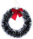 AARNA EXOTICS Artificial Christmas Wreaths Garlands Door, Home Decoration - Christmas Wreath for Front Door Wall Hanging Decoration - Christmas Xmas Decoration Items