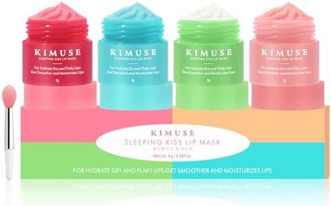 KIMUSE Lip Mask, Masque pour les lèvres, non collant, traitement nocturne pour les lèvres, Nourrir les lèvres Sèches et Abîmées