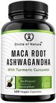 Maca Root 10,000 mg, Ashwagandha 60