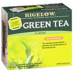 Bigelow Decaffeinated Green Tea, 40-Count Boxes (Pack of 6)