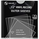 Vinyl Record Outer Sleeves 50 Pack 
