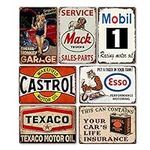 Vintage Metal Garage Signs for Men,
