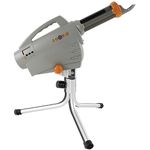 Zooka ZS720 Baseball Pitching Machine - Short Tripod for Youth - Cordless Battery Powered Pitching Machines for Youth Baseball - Adjustable Pitching Machine Baseballs - Throws Balls 10-50 MPH