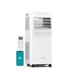 COMFEE’ 9000 BTU Portable Air Conditioner App Control with Dehumidifier & Fan mode, Remote Control & Window Installation Kit Included, 24-Hour Timer for Room Up to 355 sq.ft.