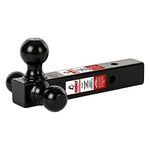 Husky 31349 Class III/IV Triple Tow and Adjustable Ball Mount,Black