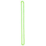 Lizzy 120cm Long Pearl Bead Necklace Rope Chain Vintage Wedding Bridal Costume | 1920's Accessories Flapper Costume (Neon Green)