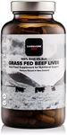 Carnivore Go Grass Fed Beef Liver - 180 Raw Freeze Dried Capsules, 500mg Each - New Zealand Ancestral Supplement - No Hormones, Antibiotics or GMO - Supports Optimal Energy, Immunity, Skin & Focus