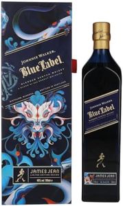 Johnnie Walker│Blue Label Lunar New Year│Scotch Whisky│40% vol│70cl│Designed with James Jean│Year of the Wood Dragon│Bottle with Gift Box