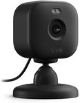 Blink Mini 2 – (newest model) Plug-in smart security camera, HD night view in colour, built-in spotlight, two-way audio, motion detection, works with Alexa (Black) 2nd generation