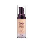 Dazller Eterna Marvelous Foundation, 30mL, Brulee MF, Natural Matte finish, SPF 15 protection, Long-lasting up to 8 hours, Water-resistant, Medium-High Coverage, Moisture-locking Oils, Enriched with Nourishing Extracts - Chamomile & Chebula, Vegan, Cruelty-free