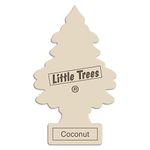 Little Trees Air Freshener Tree MTR0053 Coconut Fragrance For Car Home Boat Caravan - Single Pack