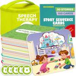 QUOKKA Sequence Speech Therapy Toys for Toddlers 3-4 - Autism Learning Materials Toys for Kids 5-7 | Create a Story Cards | Sentence Building | ABA Therapy | Social Skills | Storytelling Picture Game