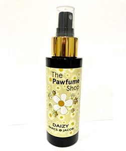 The Pawfume Shop - Daisy Barks @ Jacobs - Female Dog Perfume Spray - For all Breeds & Sizes - For Fresh Scent & Odour Control - Gentle on Skin & Long-Lasting Fragrance - 100ml